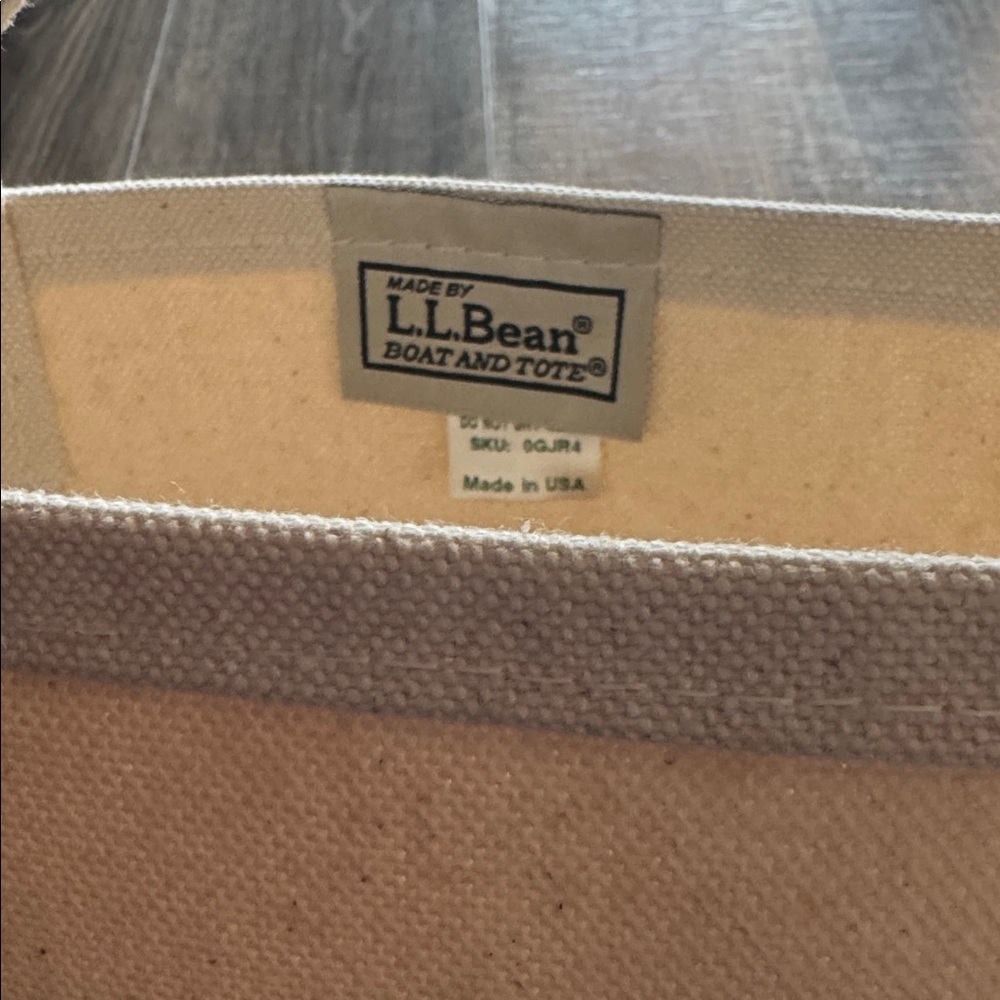Vtg L.L. Bean Boat & Tote - Picture 7 of 7